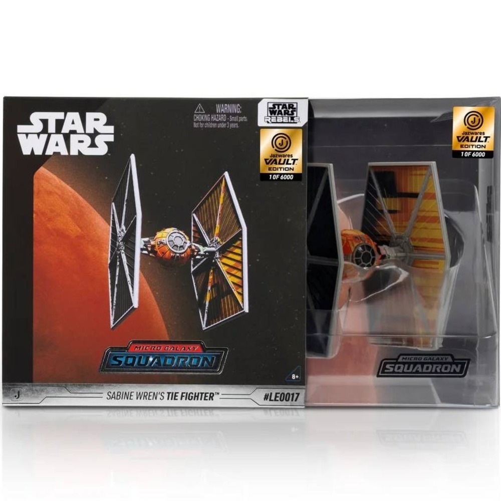 Star Wars Micro Galaxy Squadron Sabine Wren TIE Fighter Jazwares‎ Vault LE0017